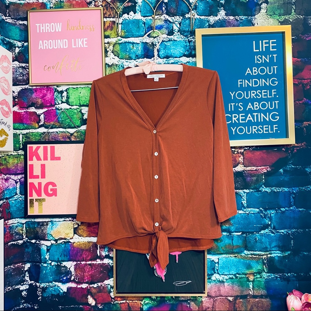 NEW Green Envelope top ♥️